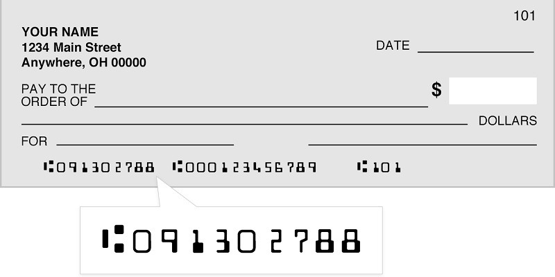 how to find your routing number